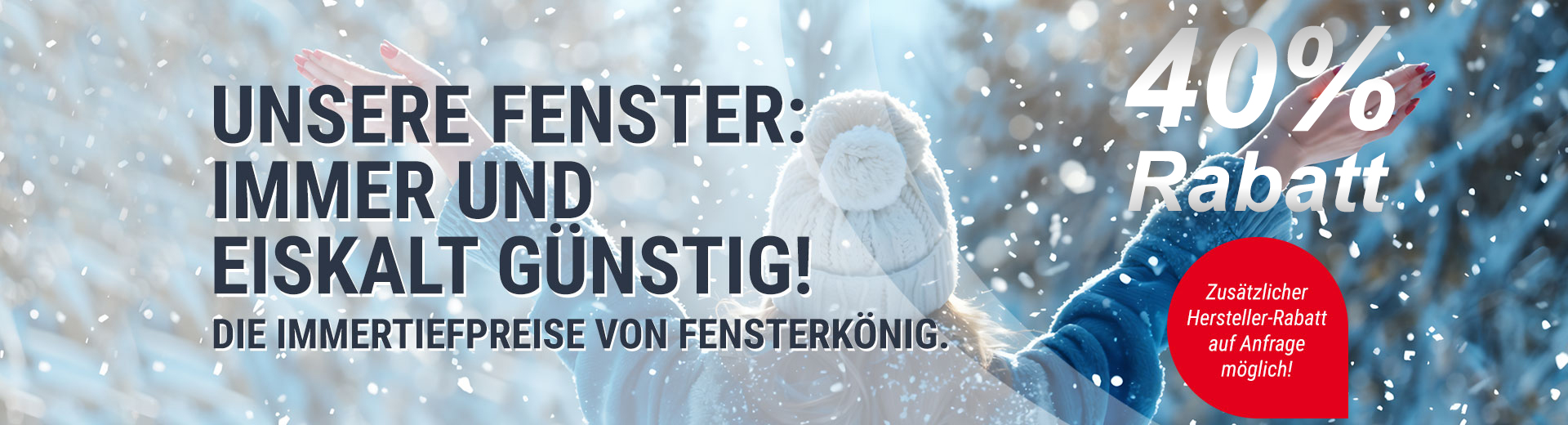 Unsere Fenster: Immer günstig!