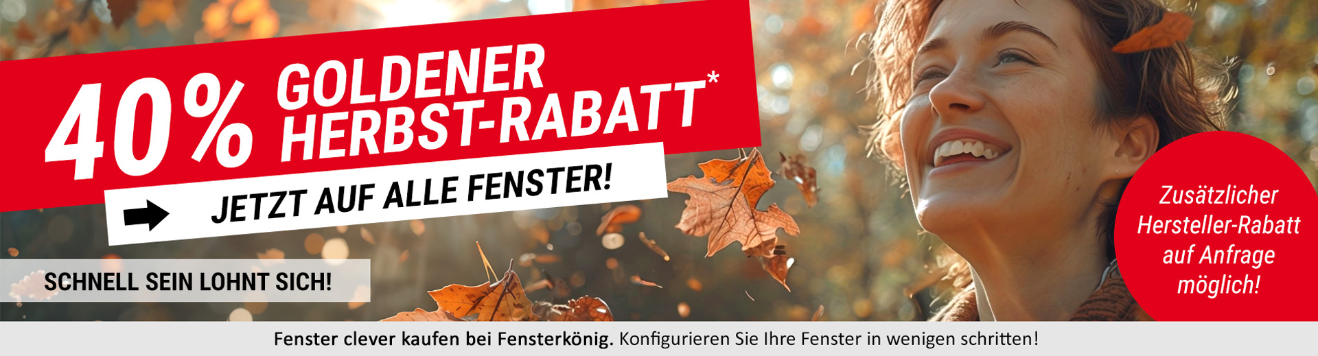 Unsere Fenster: Immer günstig!